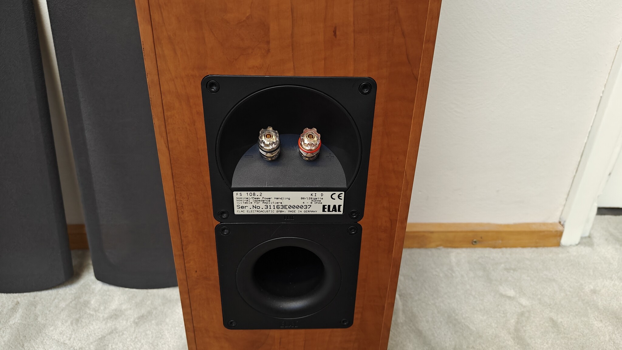 ELAC FS108.2 (occasion) walnoten