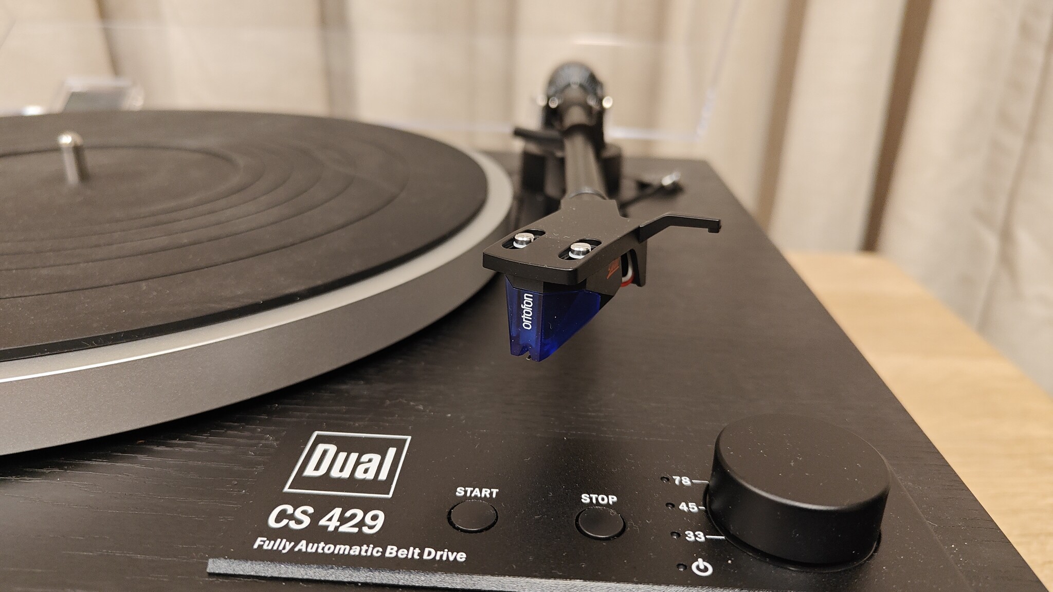 DUAL CS-429 Draaitafel/Ortofon 2M Blue Occasion (07-2024)