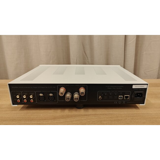 Hegel H120 Versterker/Streamer/DAC Wit Occasion (2023)