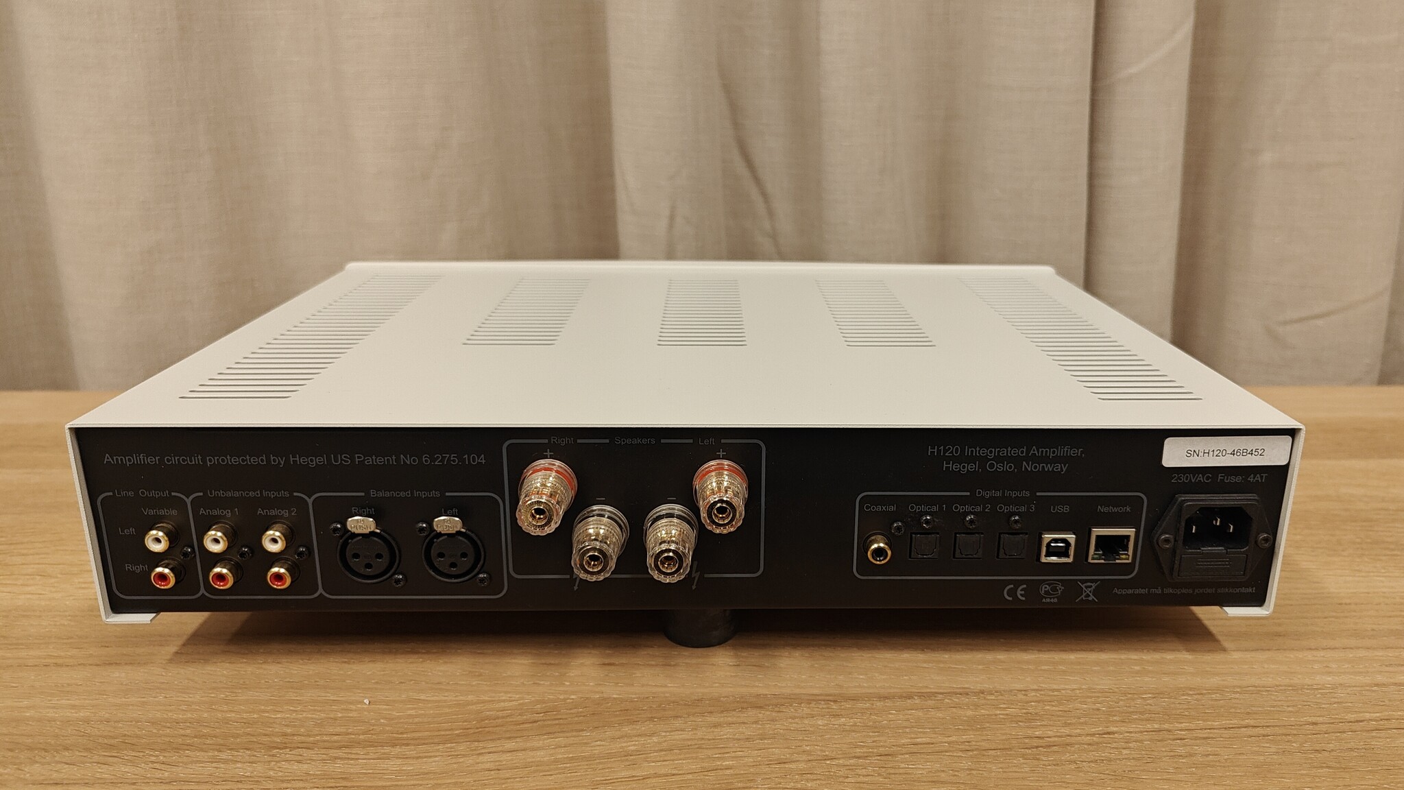 Hegel H120 Versterker/Streamer/DAC Wit Occasion (2023)