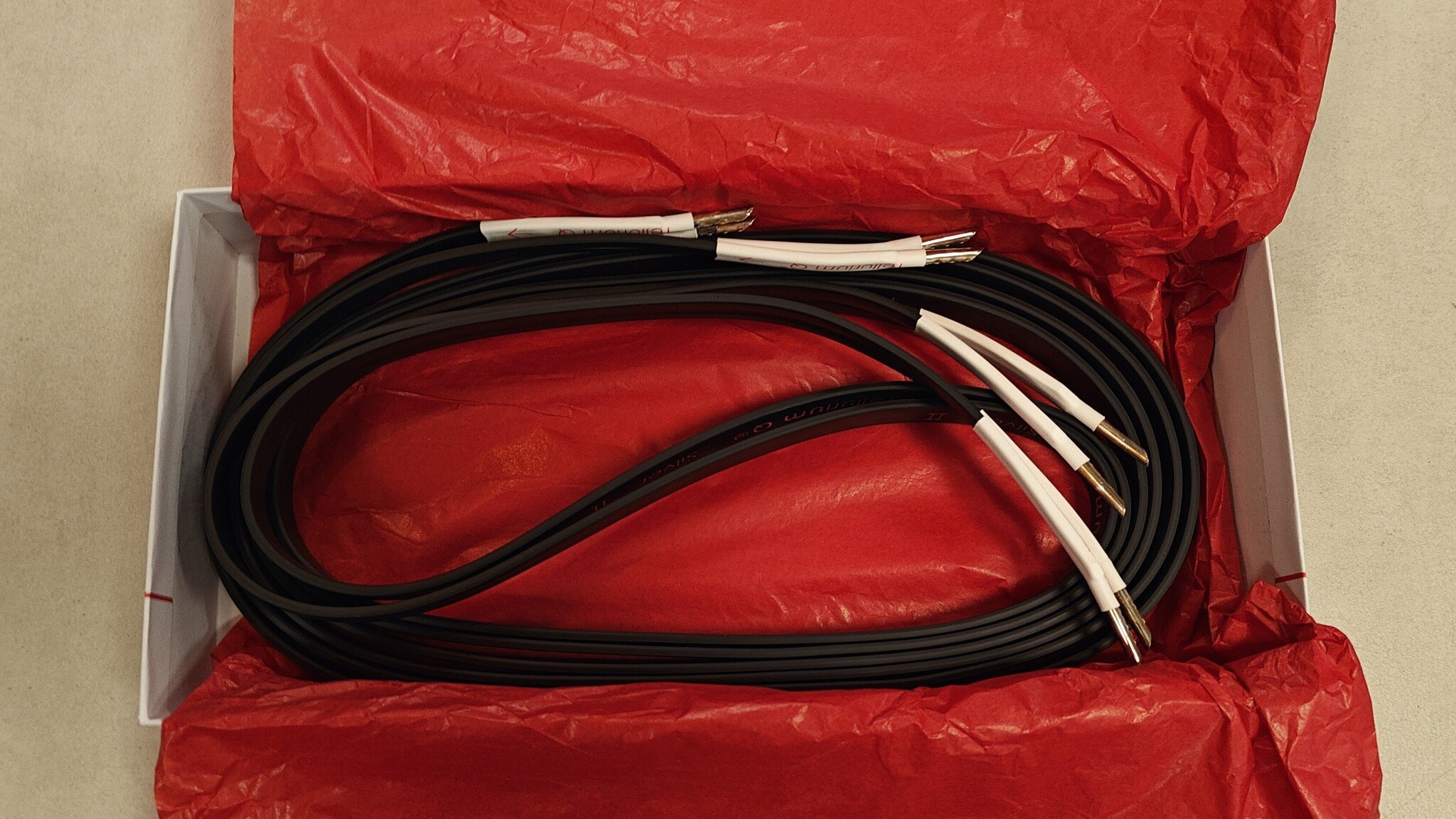 Tellurium Q Silver 2x2.5m Luidsprekerkabelset Occasion (2025)