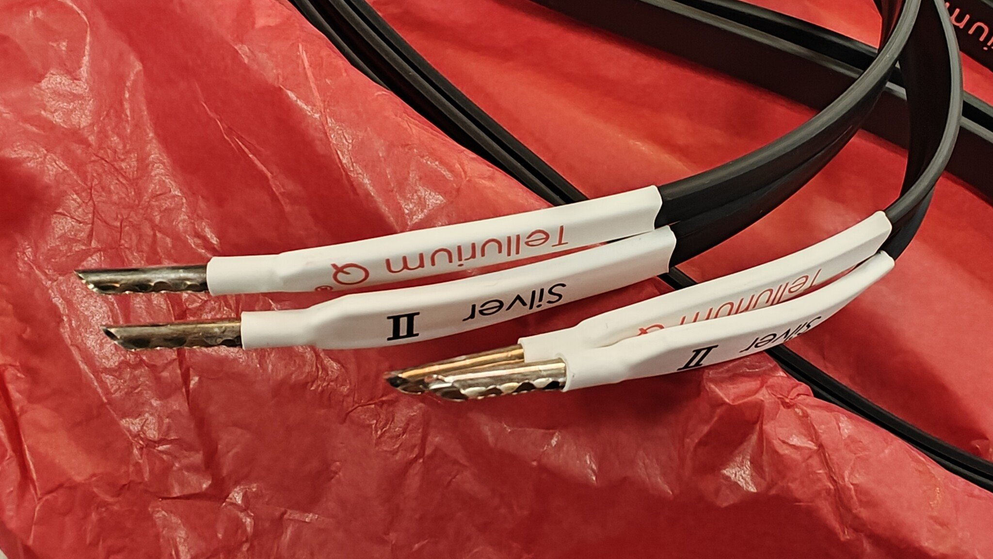 Tellurium Q Silver 2x2.5m Luidsprekerkabelset Occasion (2025)