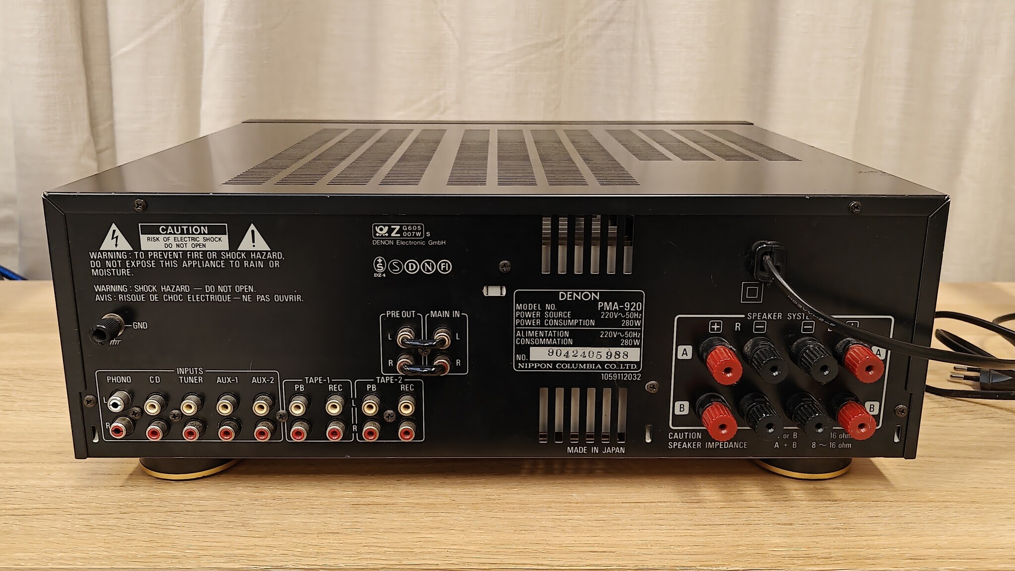 Denon PMA-920 Stereo versterker occasion