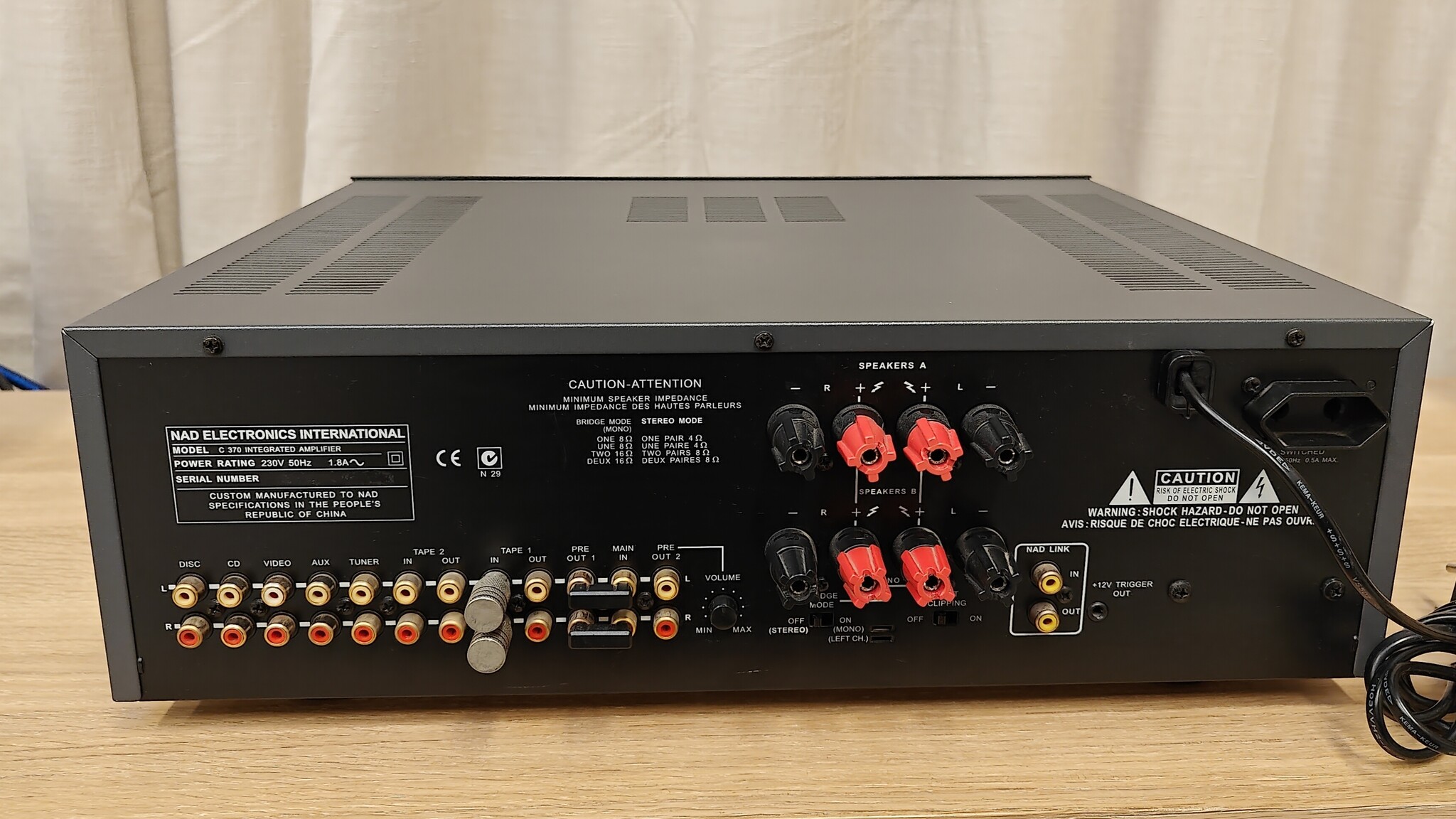 NAD C-370 Stereo versterker Occasion