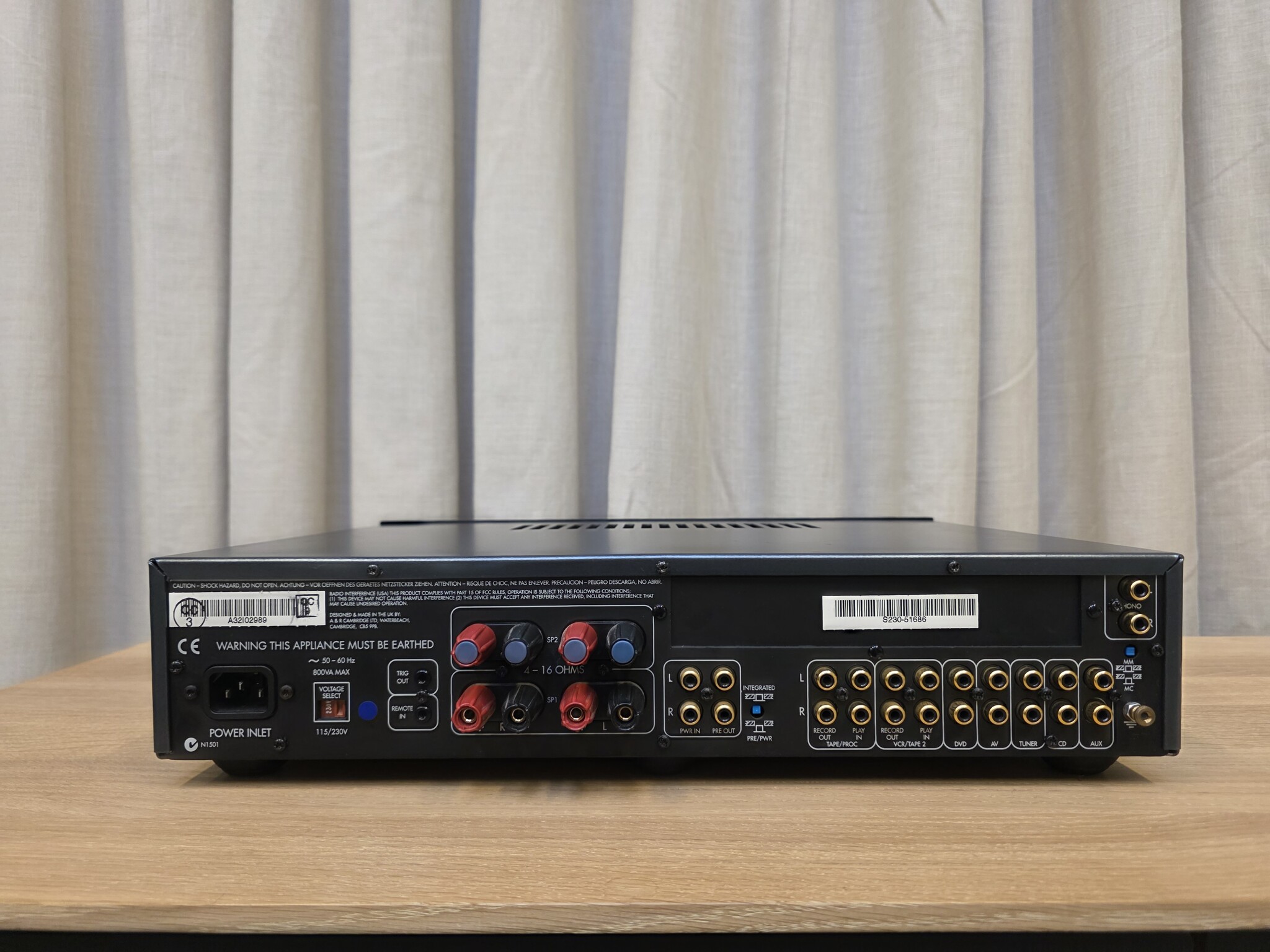 Arcam FMJ A32 Stereo versterker Zwart Occasion