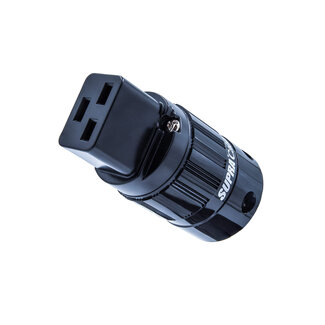 Supra Cables Supra MAINS PLUG C-19 RH-IEC BLACK