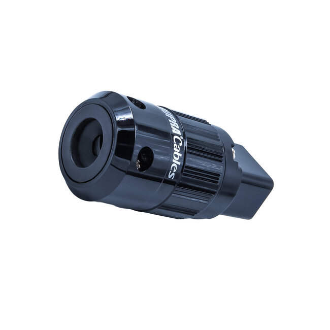 Supra MAINS PLUG C-19 RH-IEC BLACK