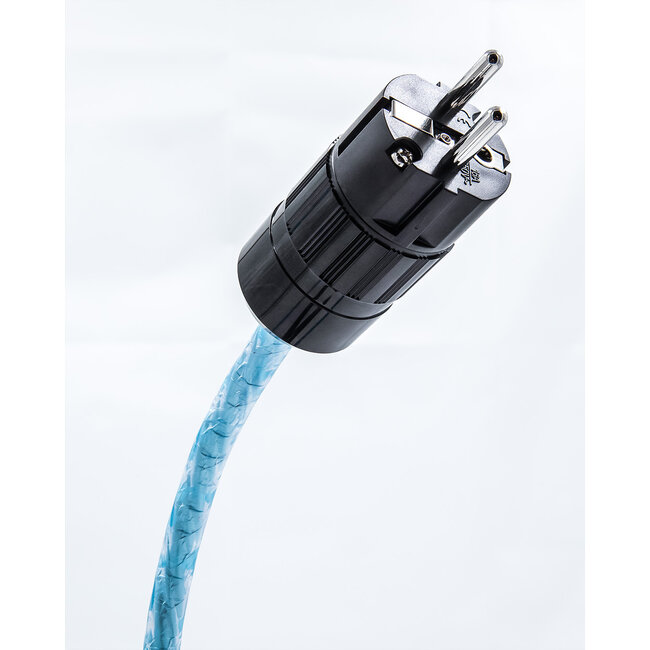 Supra MAINS PLUG SCHUKO RH-EU BLACK