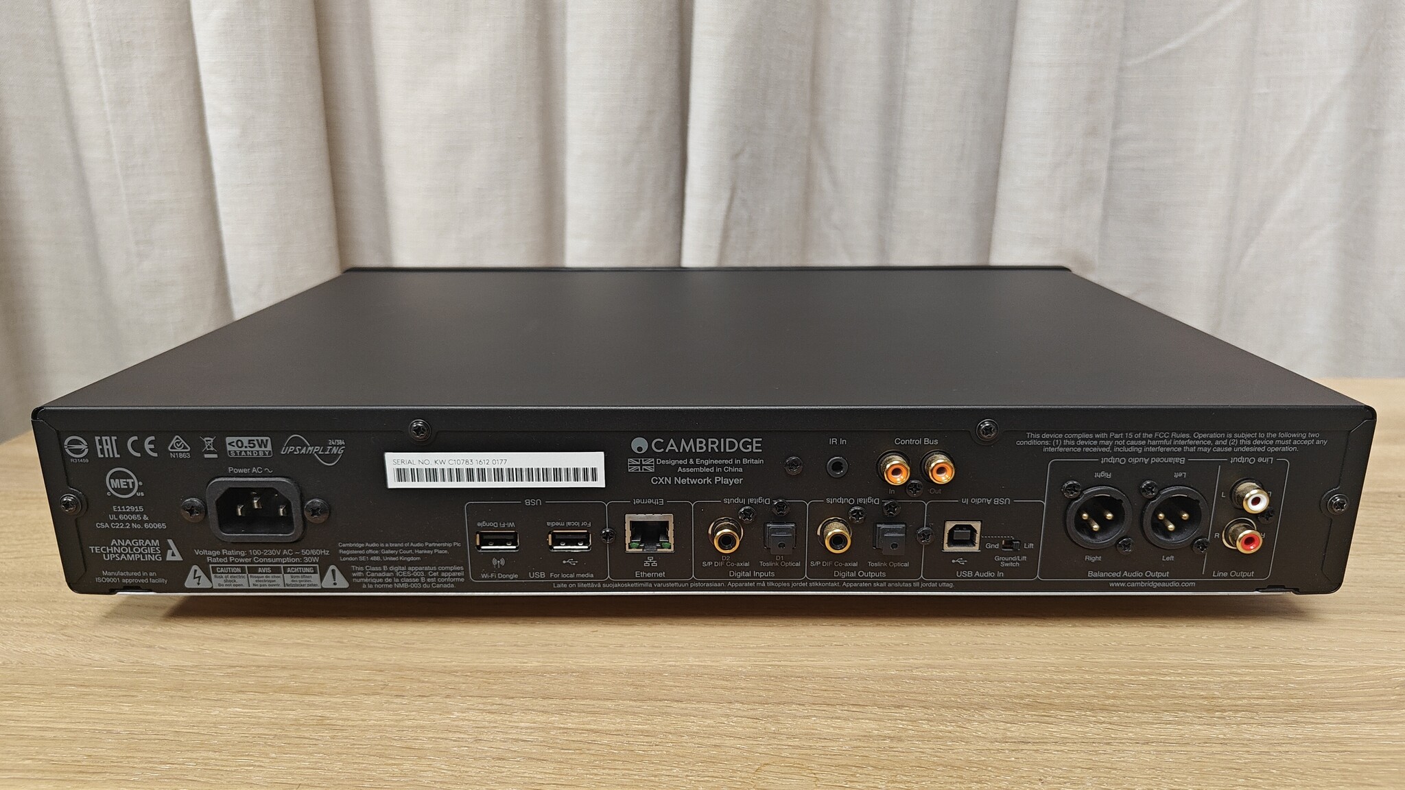 Cambridge CXN Zwart Streamer (Occasion)