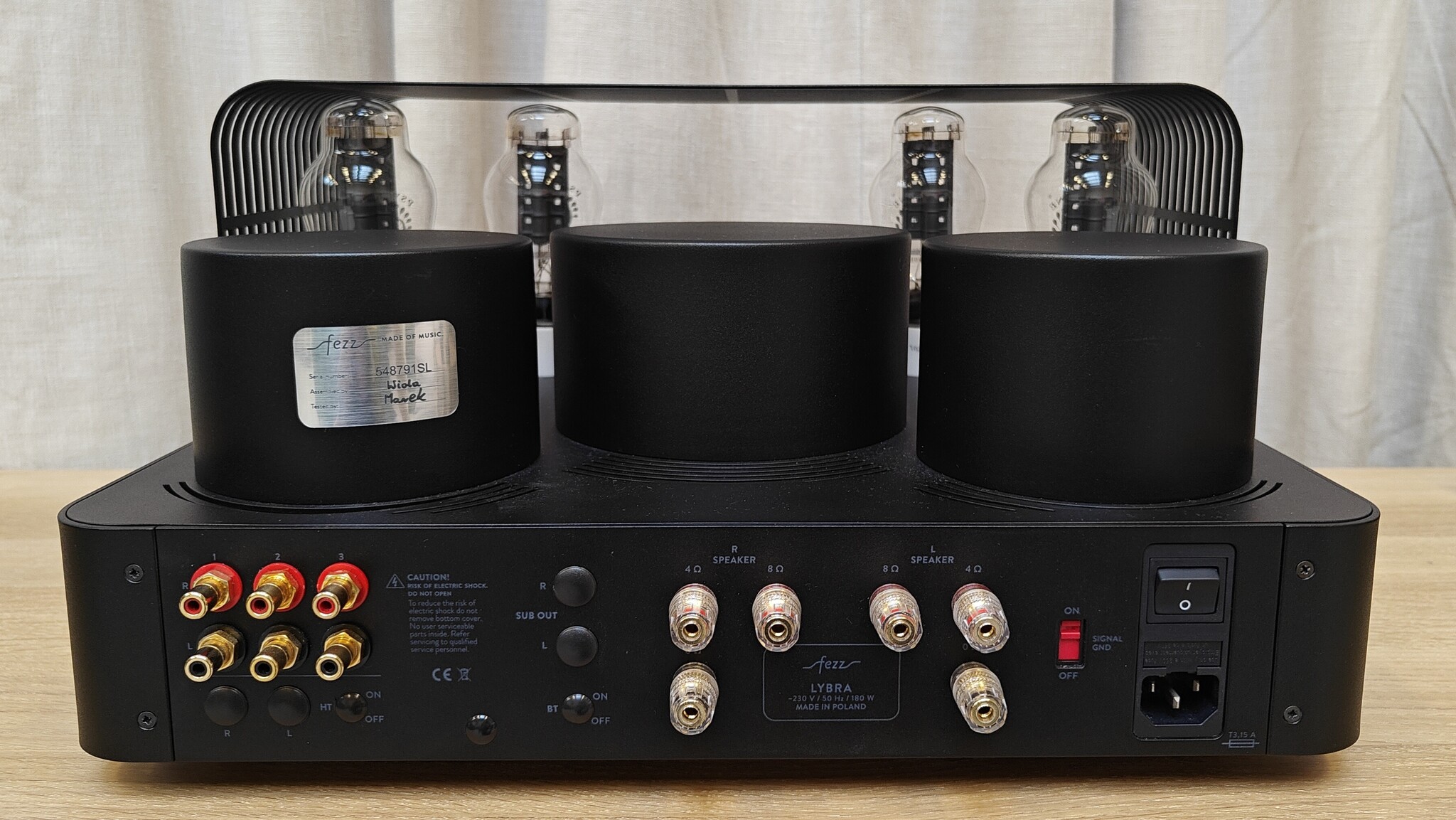 Fezz Lybra 300B Stereo Buizenversterker Occasion (03-2025)