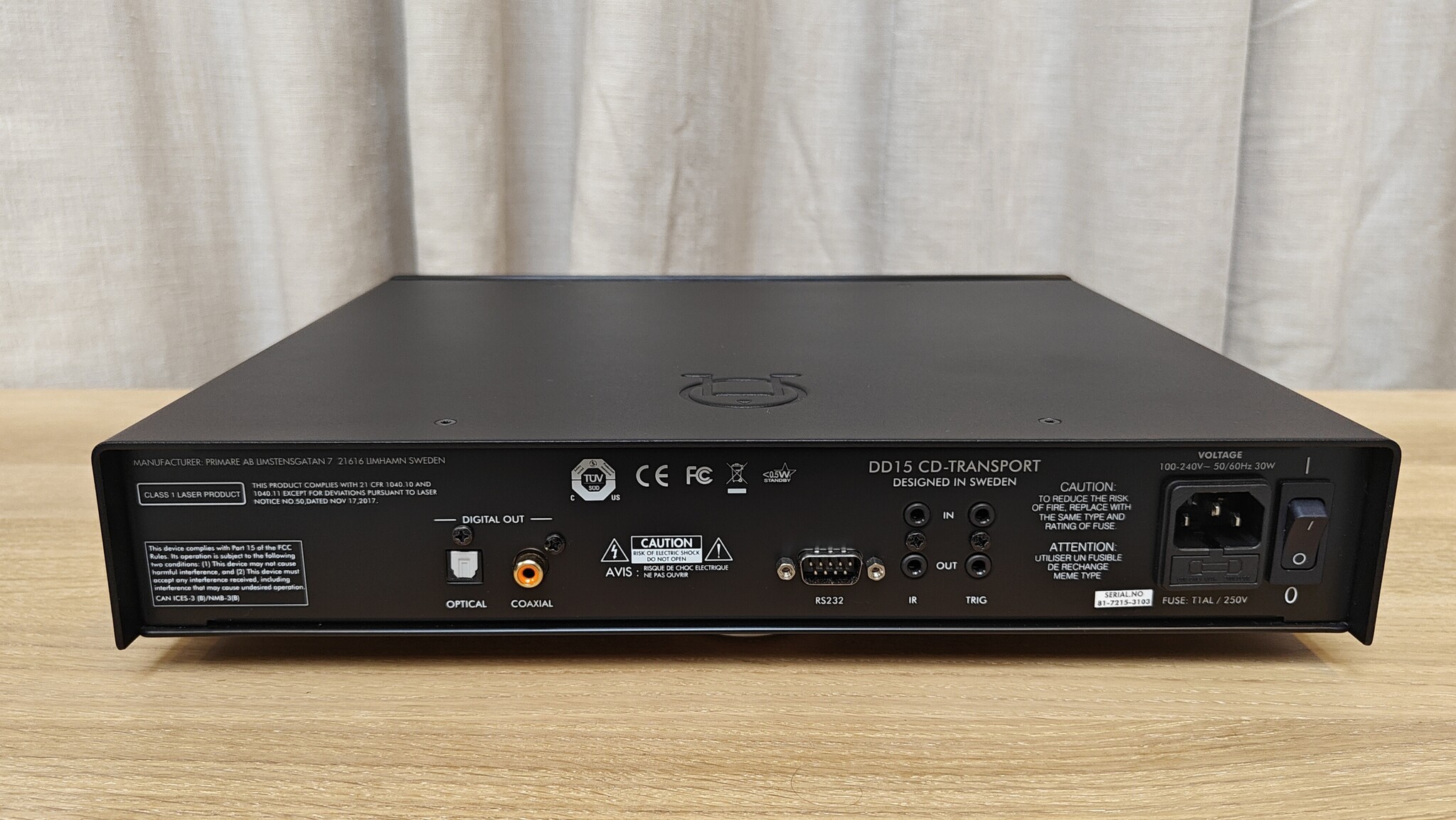 Primare DD15 Cd Transport Occasion (05-2025)