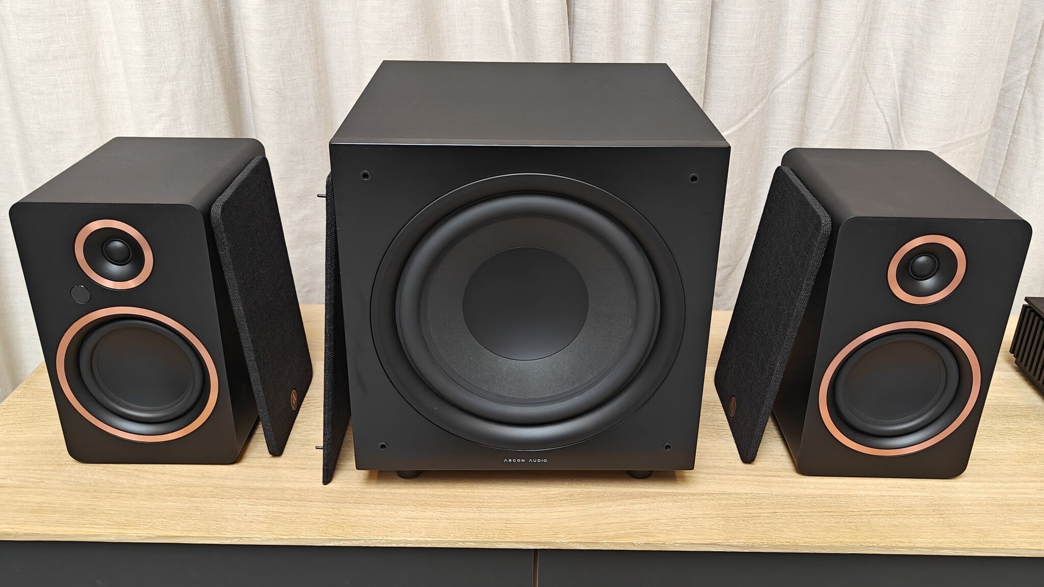 Argon Audio A5 Luidsprekerset met SUB10 Subwoofer Occasion (2025)