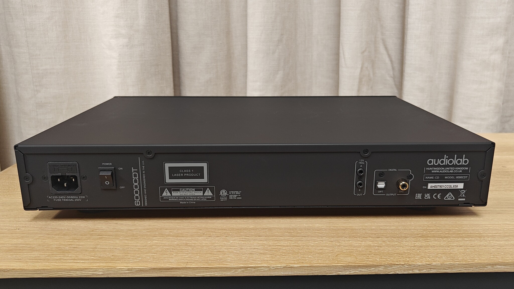 Audiolab 6000 CDT Cd transport occasion (2026)