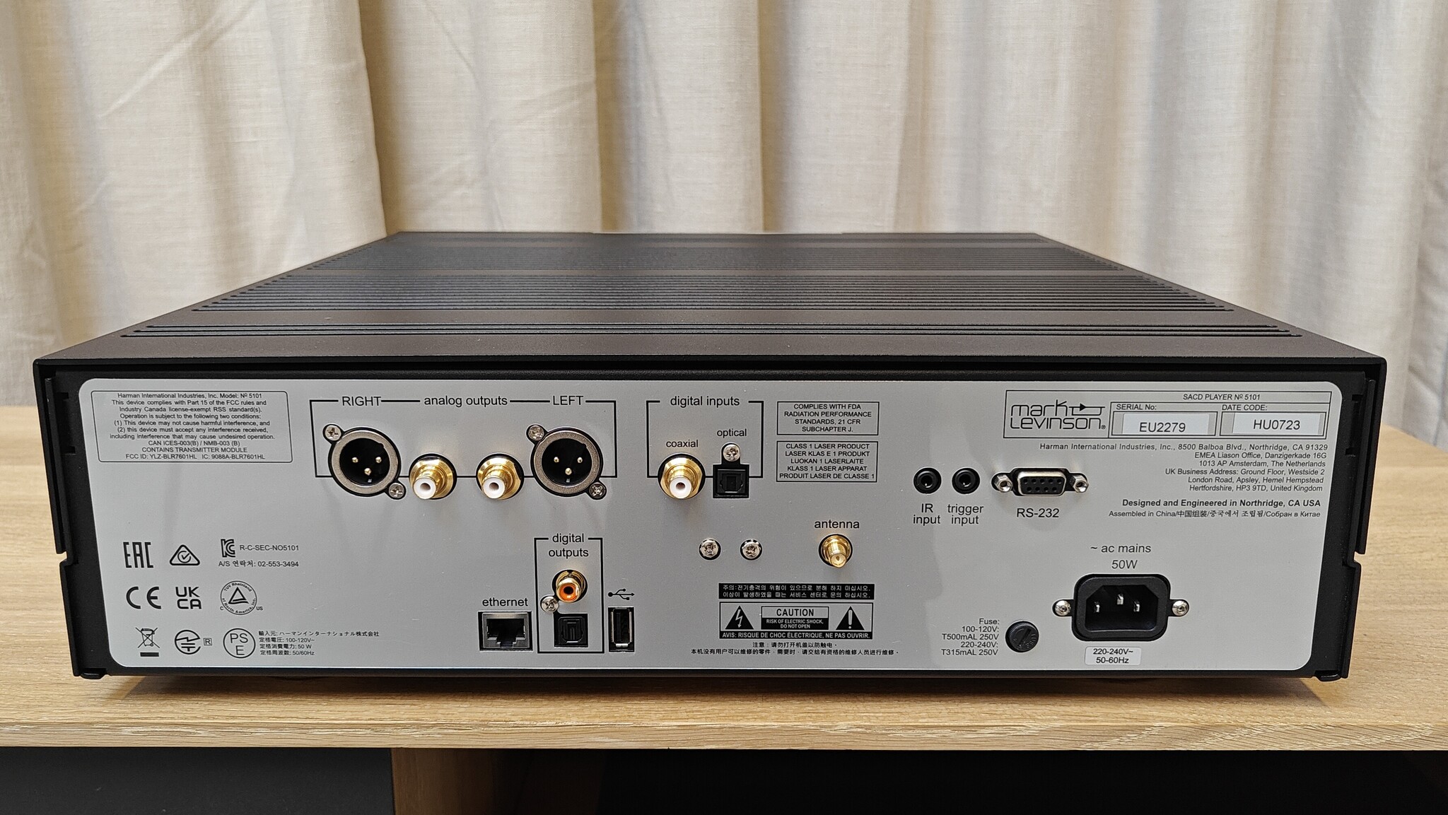 Mark Levinson No 5101 SACD Speler/Streamer Occasion (2024)