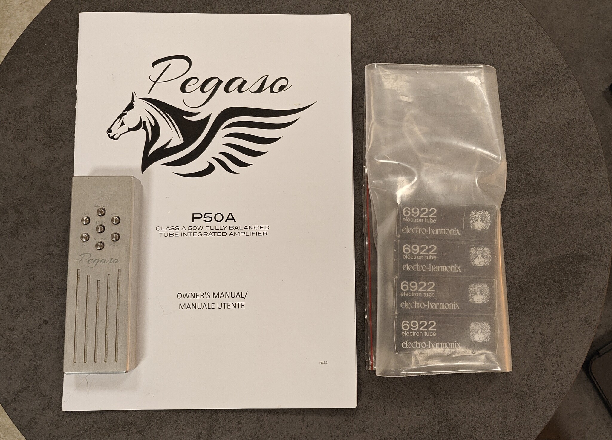Pegaso P50A Stereo buizenversterker occasion (2021)