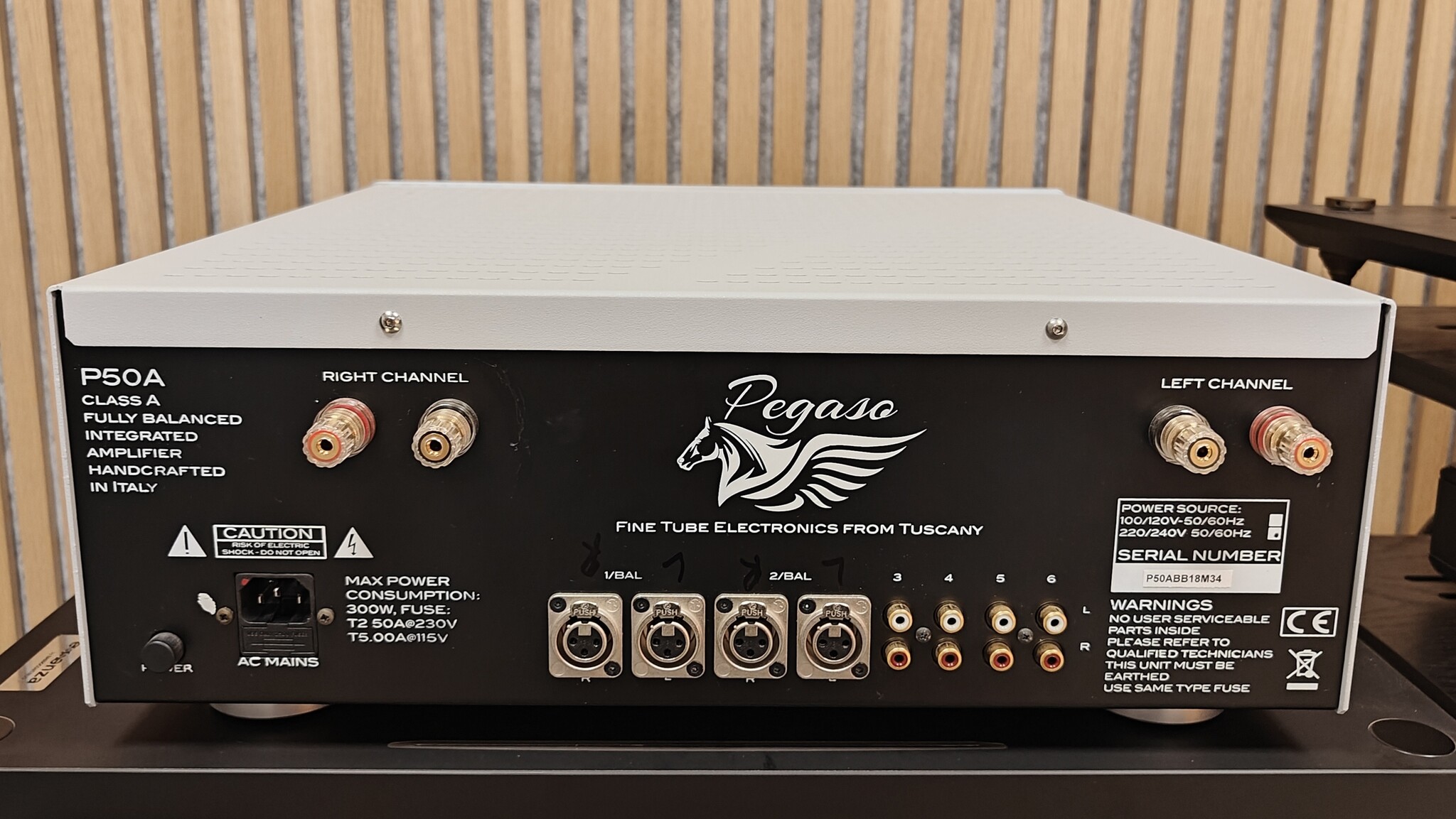 Pegaso P50A Stereo buizenversterker occasion (2021)