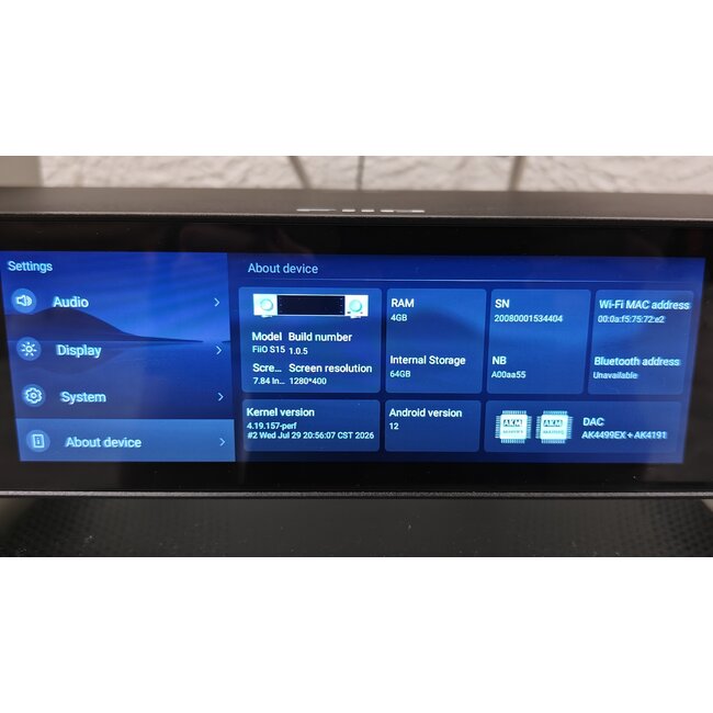 Fiio S15 Streamer DAC occasion  (06-2026)
