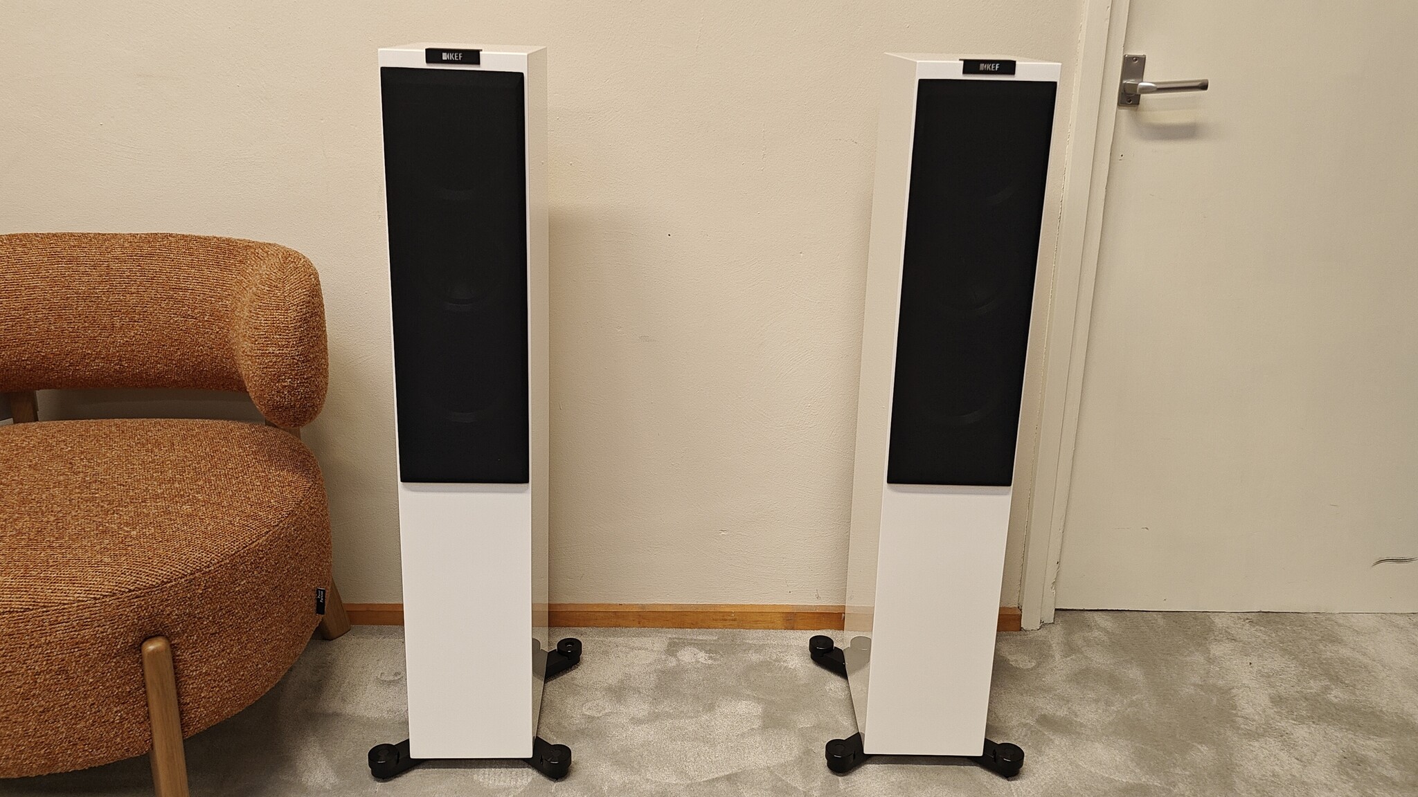 KEF R-500 Luidsprekerset Wit occasion