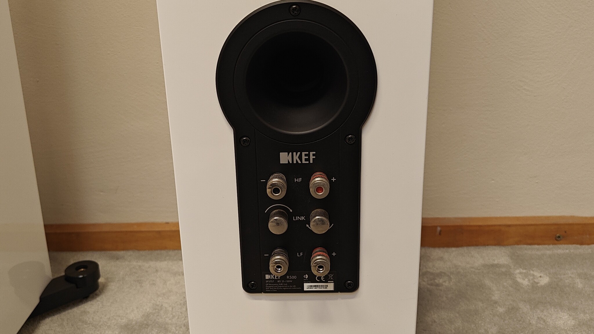 KEF R-500 Luidsprekerset Wit occasion