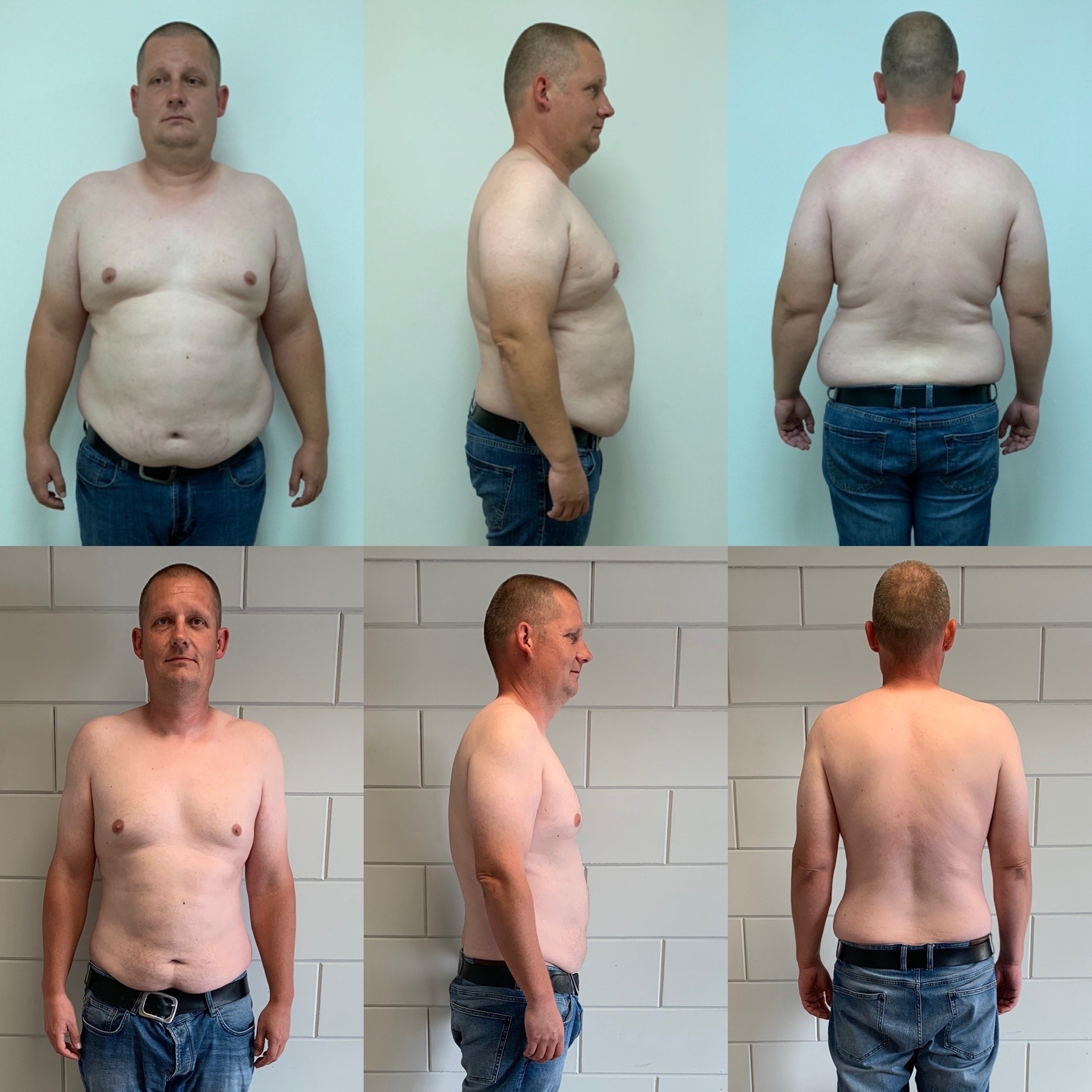 Sander Vis (31 kg afgevallen in 5 maanden)