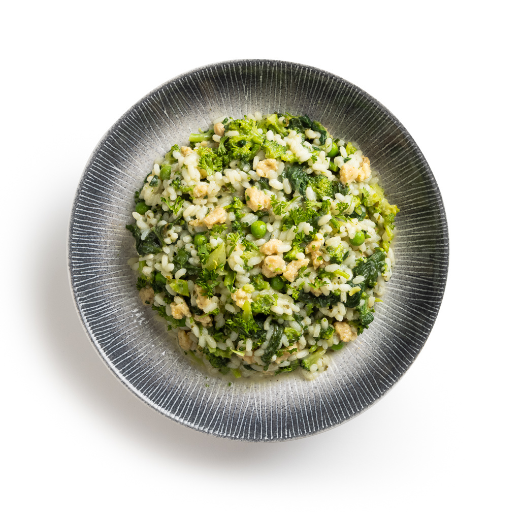 Risotto - Groene groente - Champignons