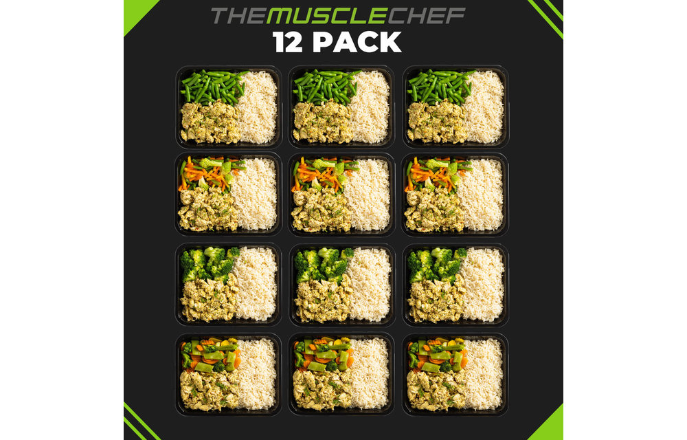 Spiermassa Basic Deal 4 (maaltijdpakket 12 maaltijden met 4 smaakvariaties)