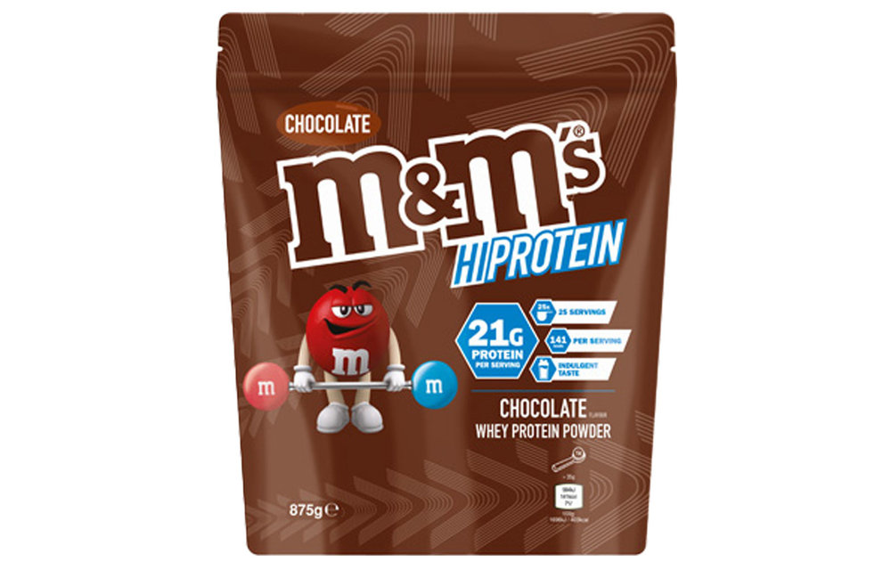 M&M HI Protein Powder Chocolate