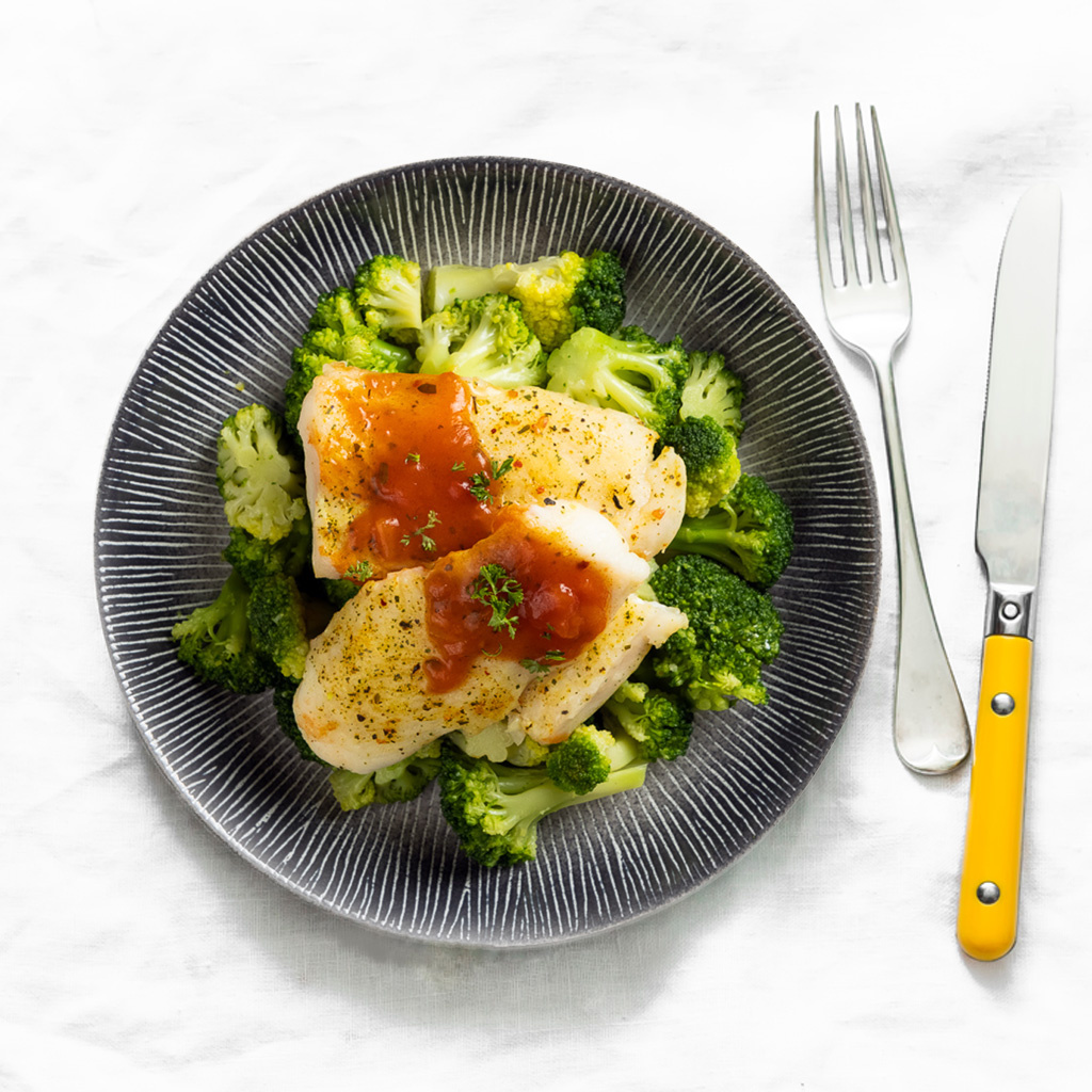 Afvallen: Pangafilet - Broccoli