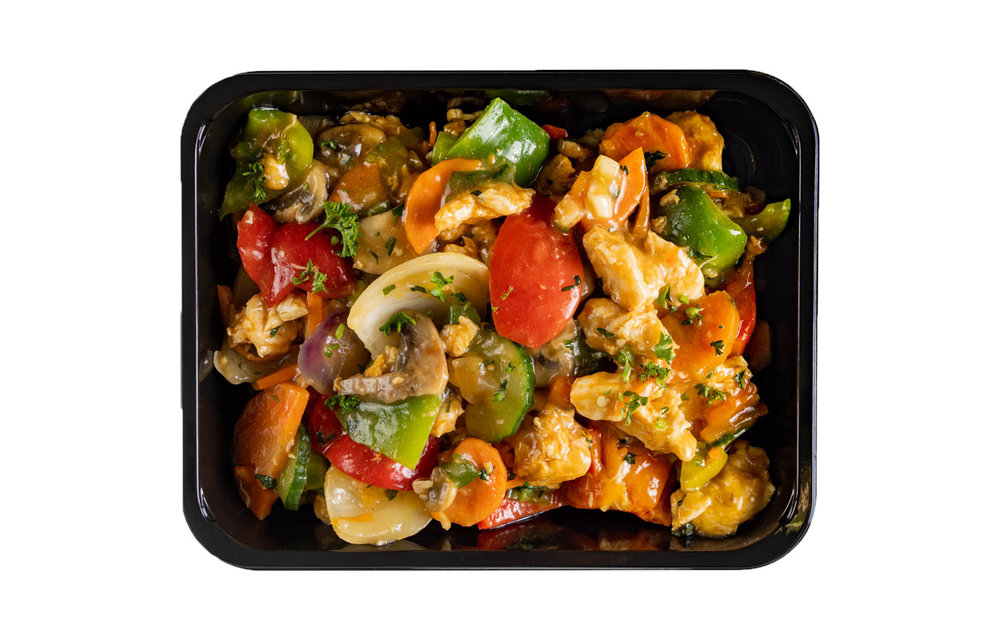Afvallen - Chinese Wokschotel-Kip