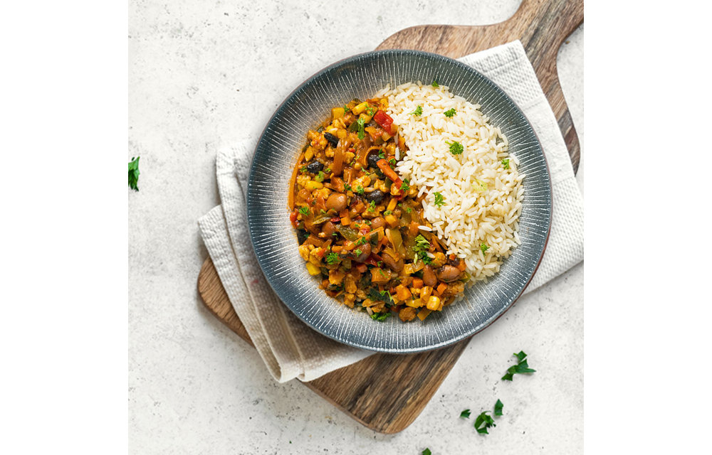 Chili Sin Carne - Witte Rijst