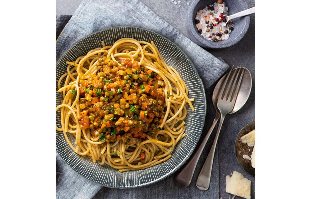 Spaghetti - Linzen Bolognese