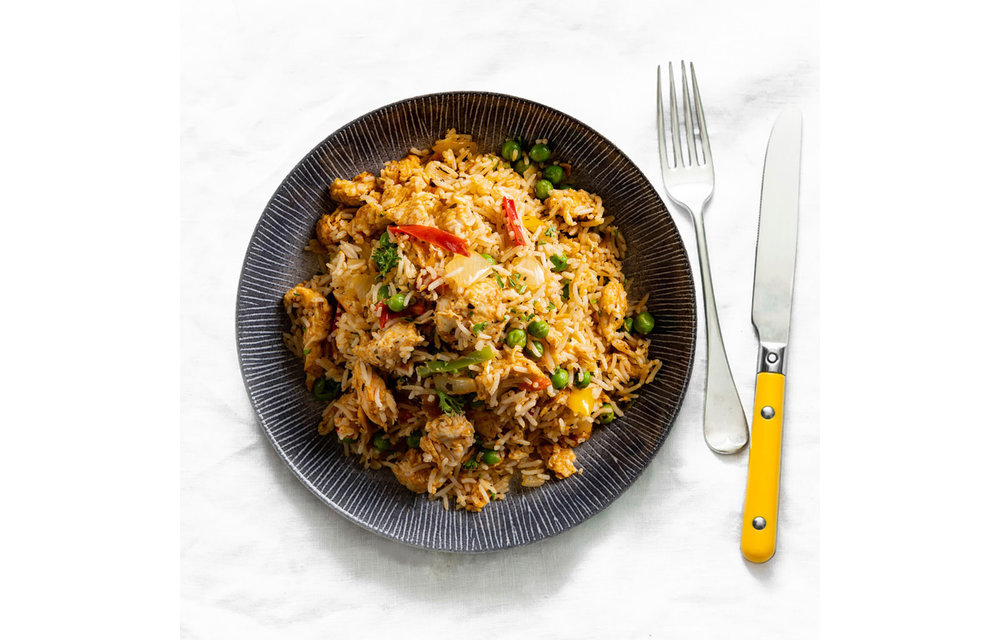 Conditie - Cajun Rijst met Kip