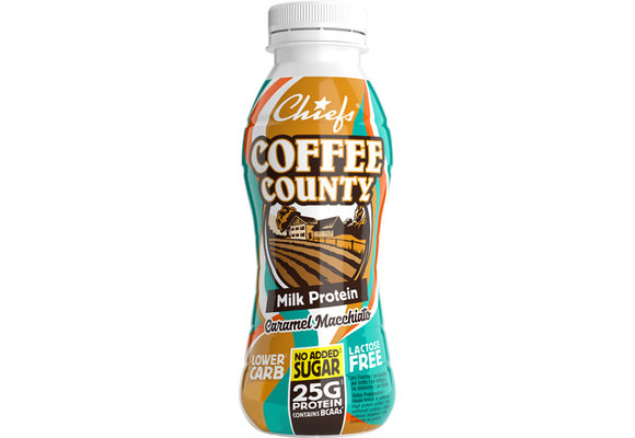 Chiefs Milk Protein Drink: Coffee county (330 ml)