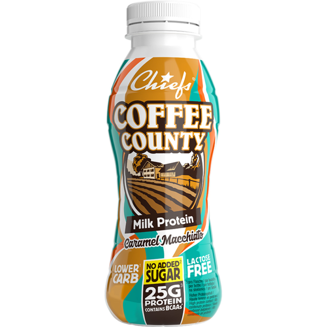 Chiefs Milk Protein Drink: Coffee County (330 ml)