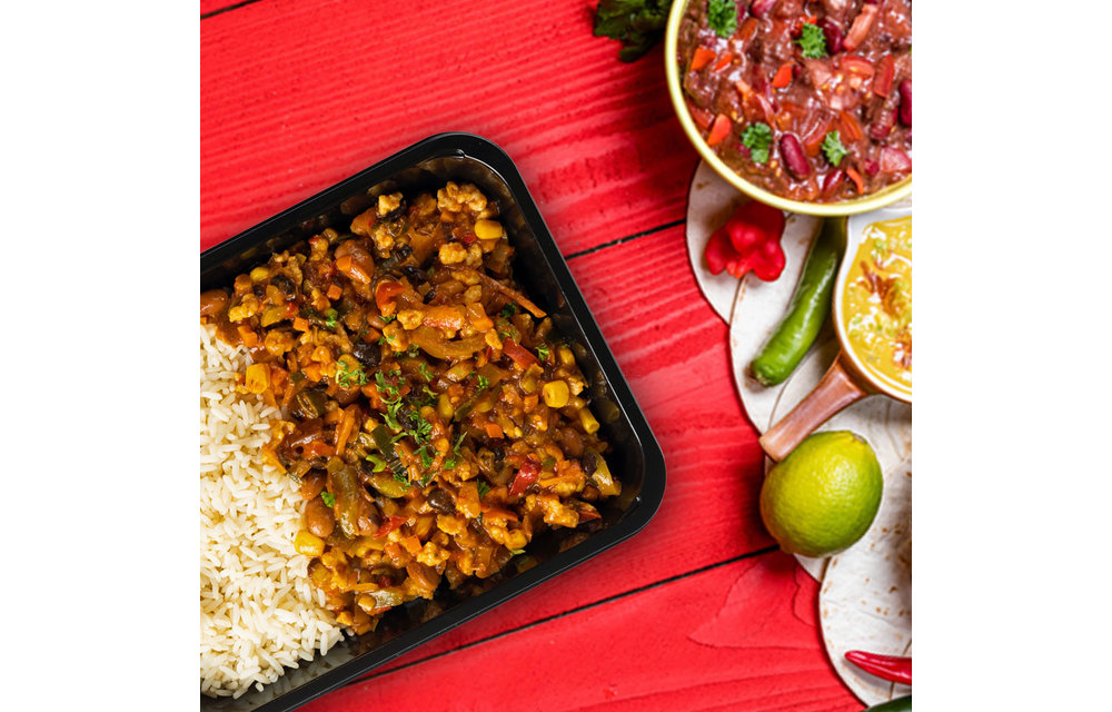 Chili Sin Carne - Witte Rijst