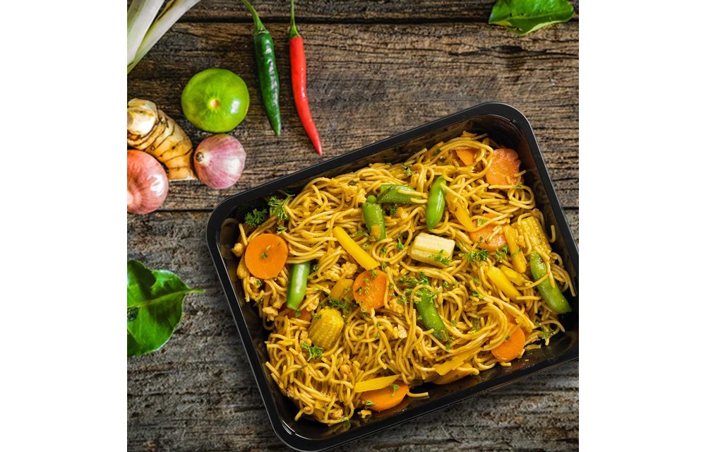 Maleisische Noodles - Wokmix- Sojastukjes