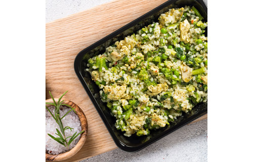 Risotto - Groene groente - Champignons