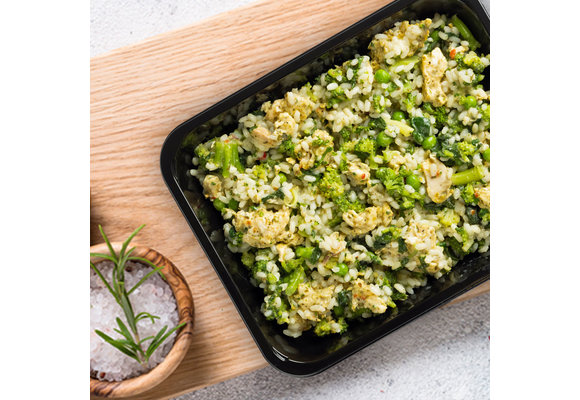 Risotto - Groene groente - Champignons