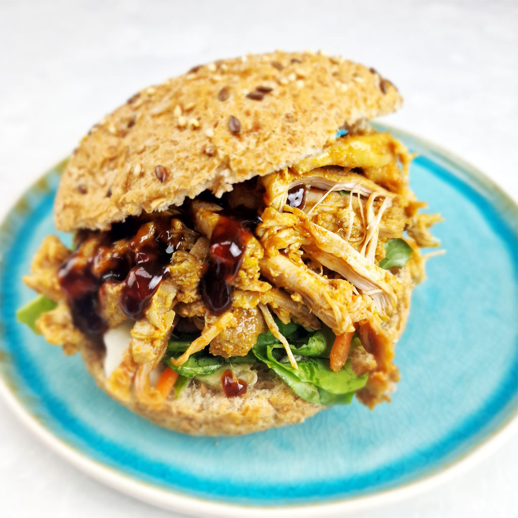 Pulled Chicken Saté - kant en klaar (portie 300 gram)