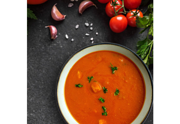 Tomaten Soep met Kip