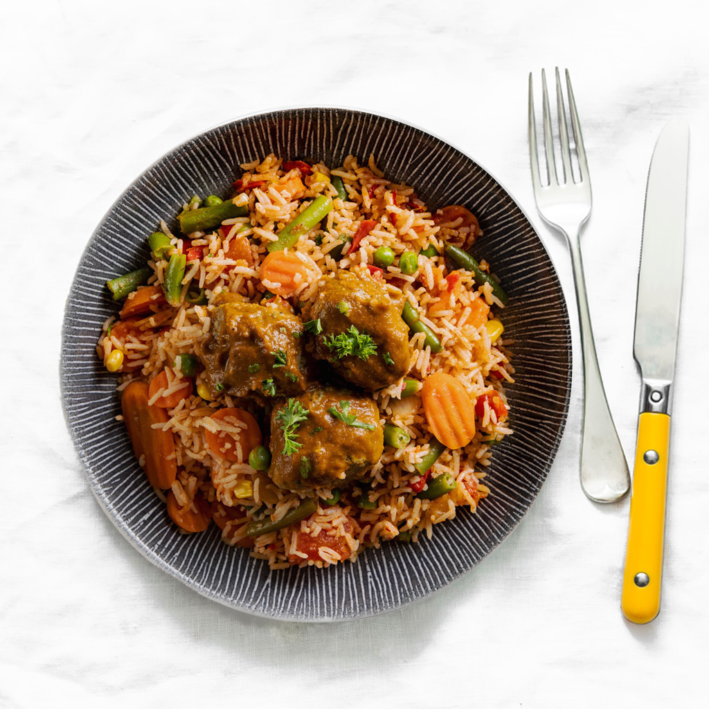 Conditie: Maaltijdpakket wereldse smaken