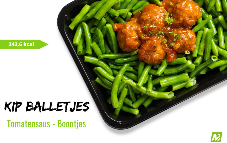 Afvallen: Italiaanse kipballetjes - Bonen - Tomatensaus