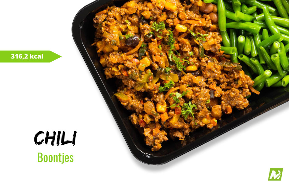 Afvallen: Runder chili - Bonen