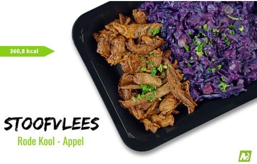 Afvallen: Hollands stoofvlees - Rode kool