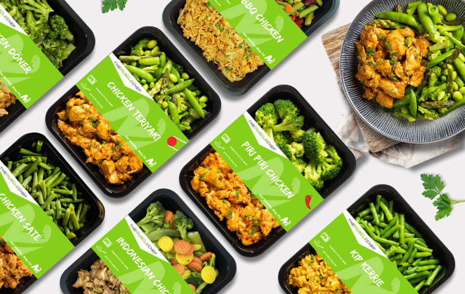 Afvallen: Weekpakket kip (7 smaakvariaties)