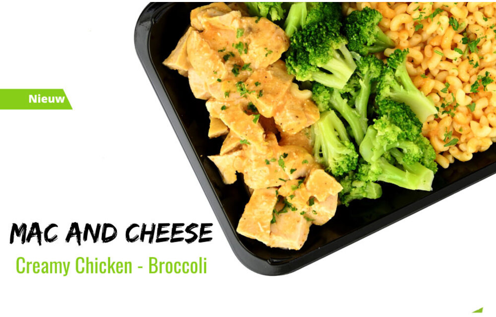 Spiermassa - Mac & cheese - Creamy chicken