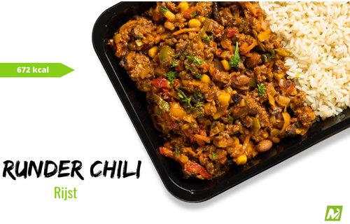 Conditie: Runder chili - Rijst