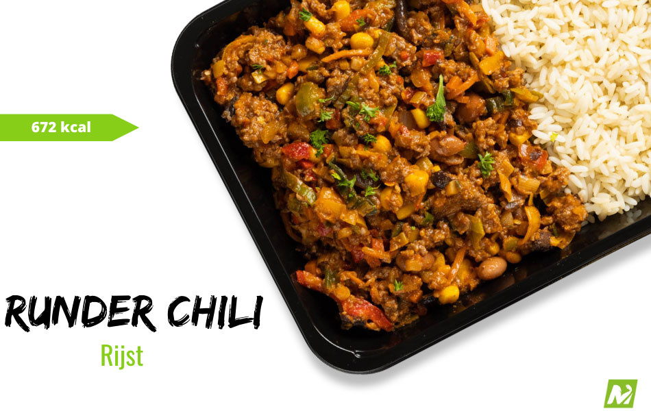 Conditie: Runder chili - Rijst