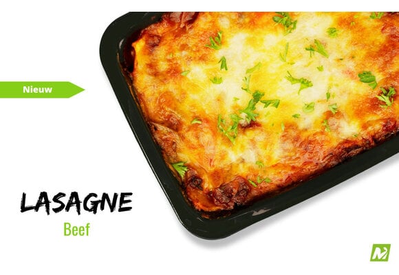 High protein lasagne: Beef bolognese