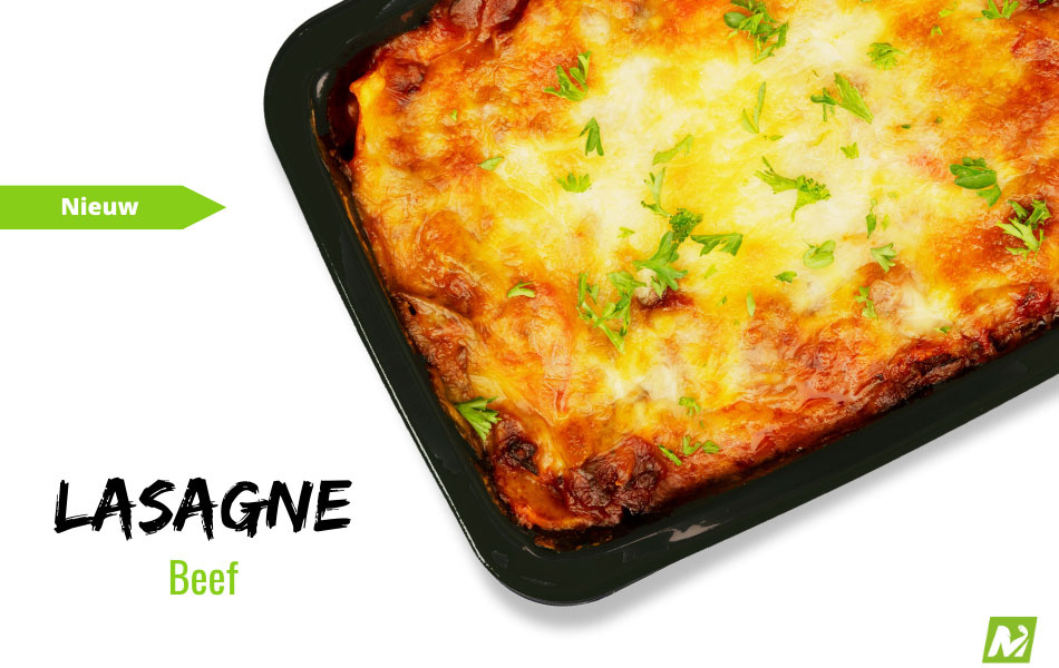High protein lasagne: Beef bolognese